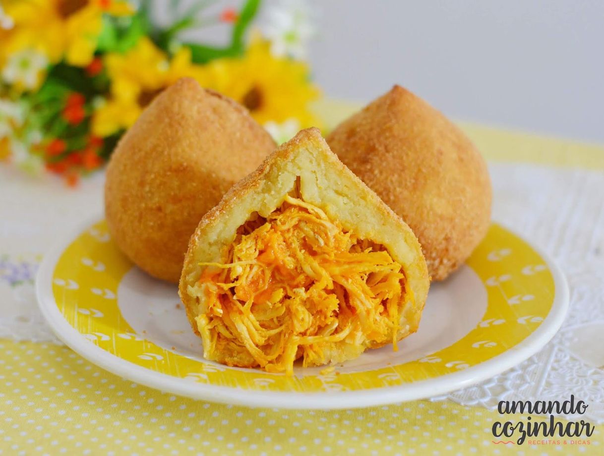 Moda Coxinha de frango caseira | Receitas | Receitas