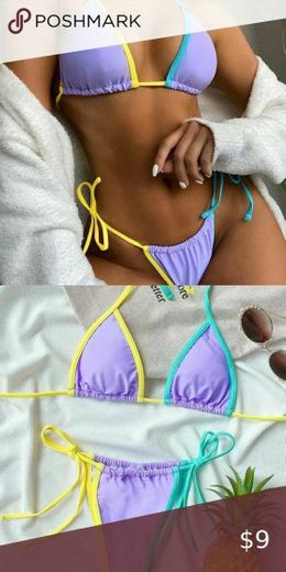 Meizas Conjuntos de Bikinis para Mujer Push Up Bikini Traje de baño