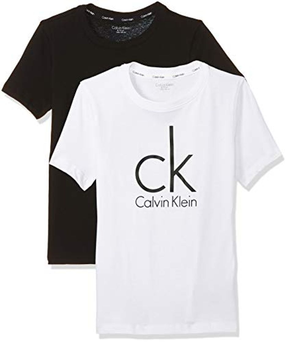 Social Calvin Klein Modern Tee Camiseta, Negro