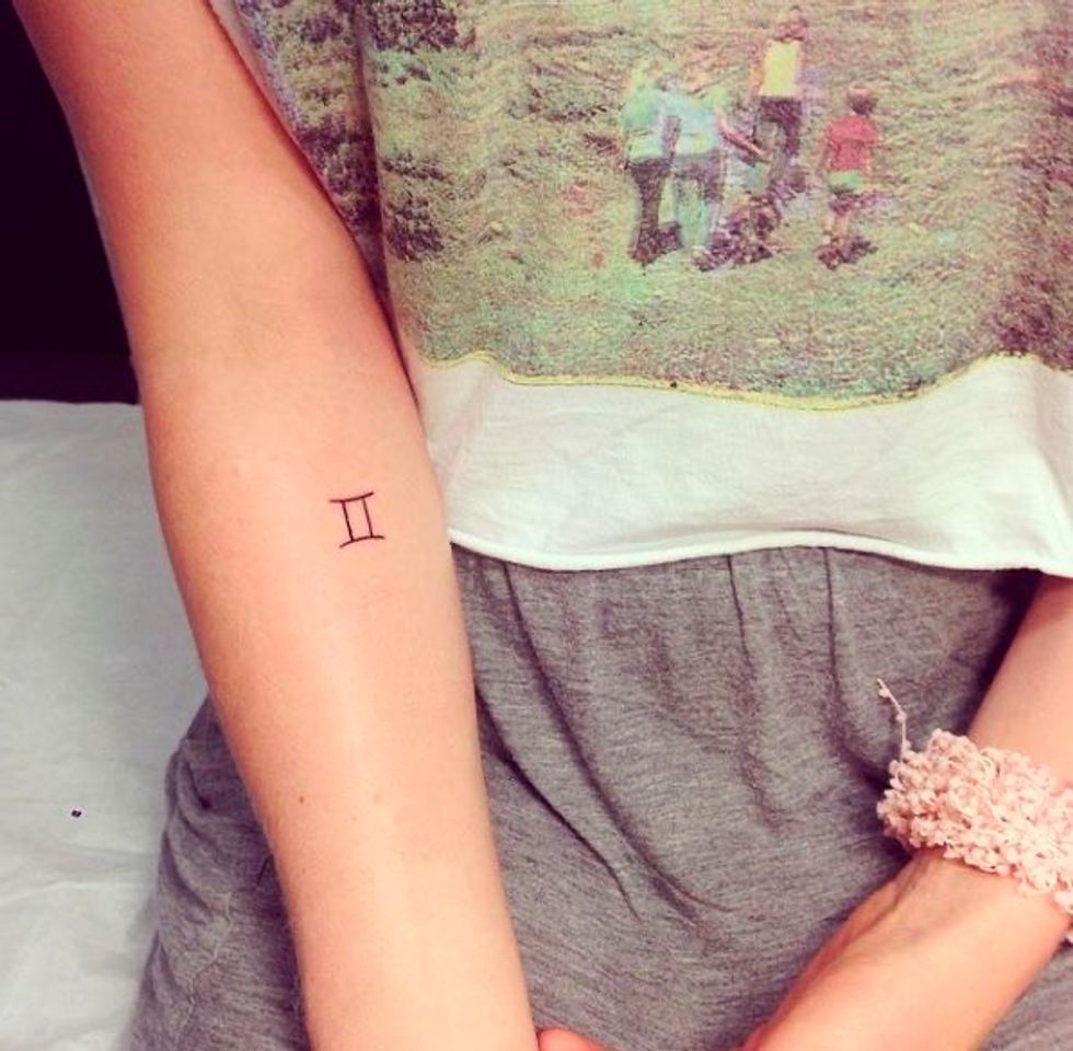 gemini tattoo