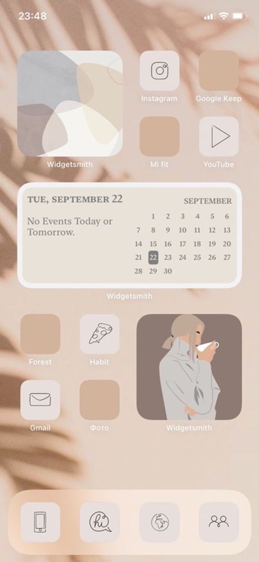 Social ios 14 aesthetic 
