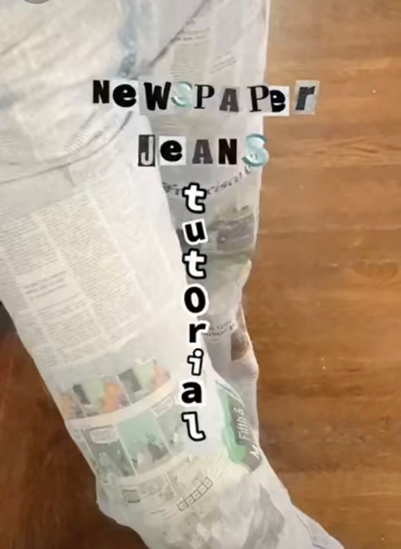 Social NEWSPAPER JEANS