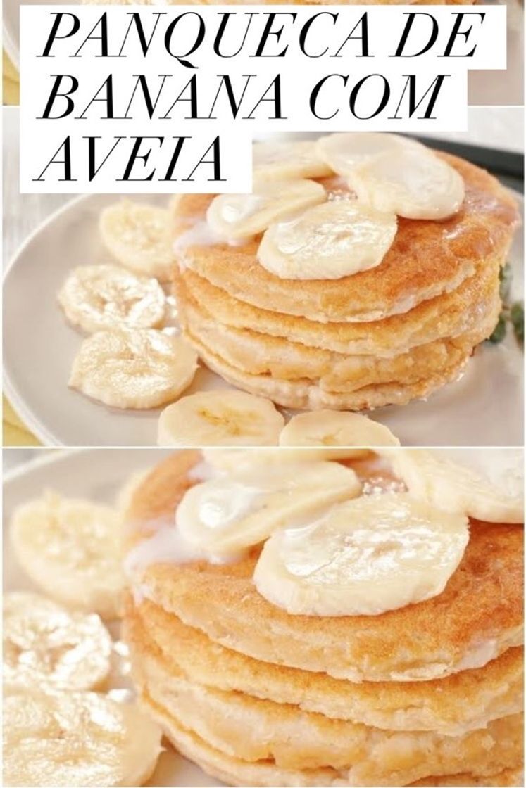 Moda Panqueca de banana com aveia 🥞