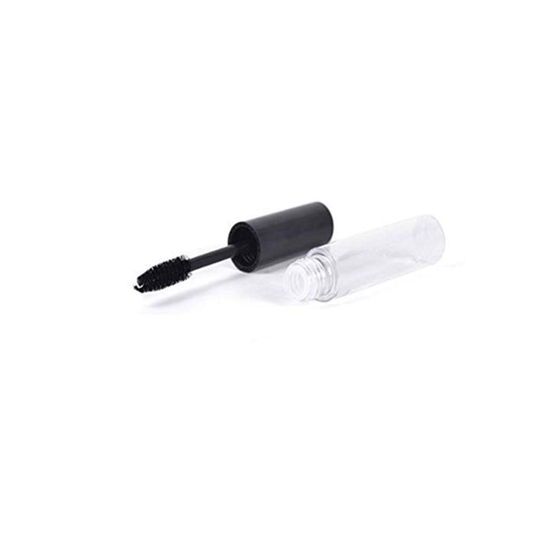 Social mi ji Belleza Uno de 10 ml viales vacíos pestañas rimel Tubo Tubo Botella DIY del envase del rimel cepillo de pestañas Varita Botella Negro 1pcs