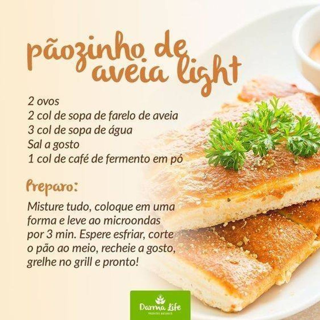 Moda Pão de aveia 