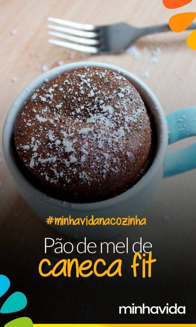 Moda Pão de mel na caneca fit 