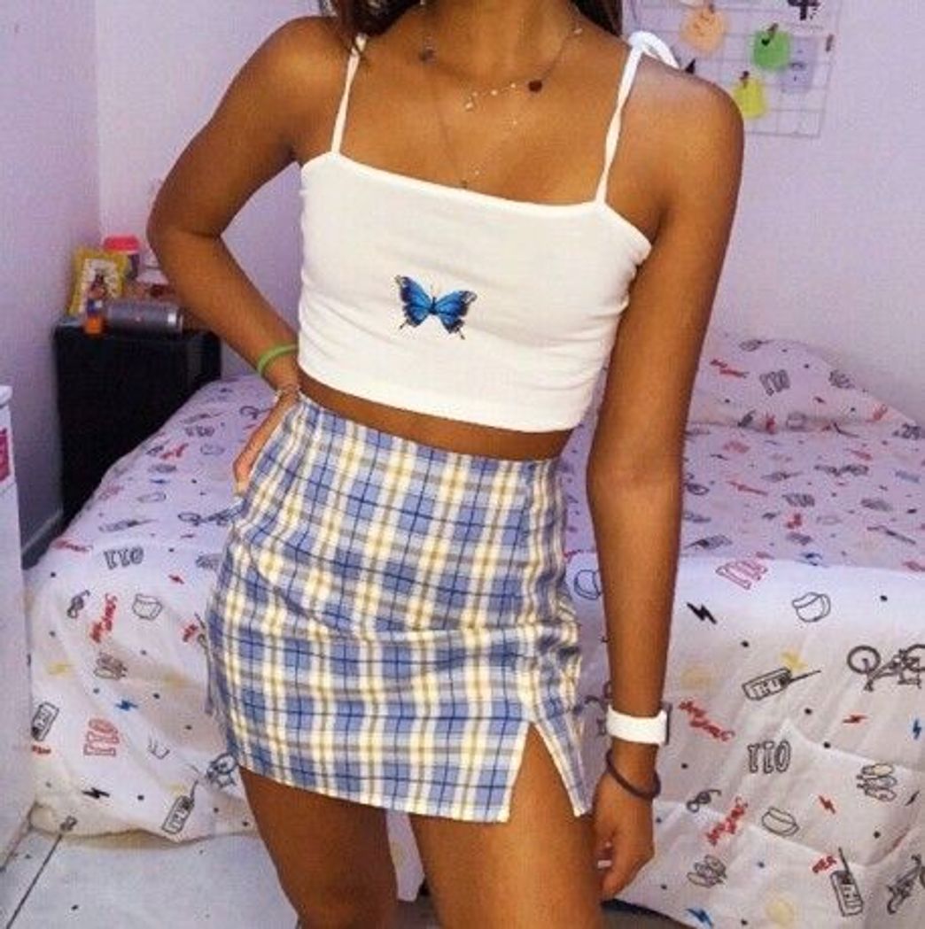 Social Roupa ocasional animal dividido branco