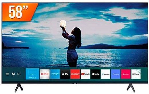Smart TV LED 58" 4K UHD Crystal Samsung UN58TU7020GXZD