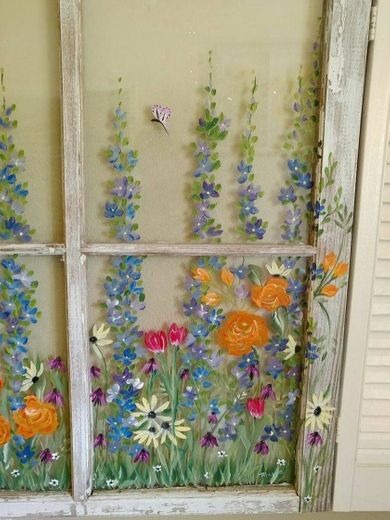 Flores na janela 
