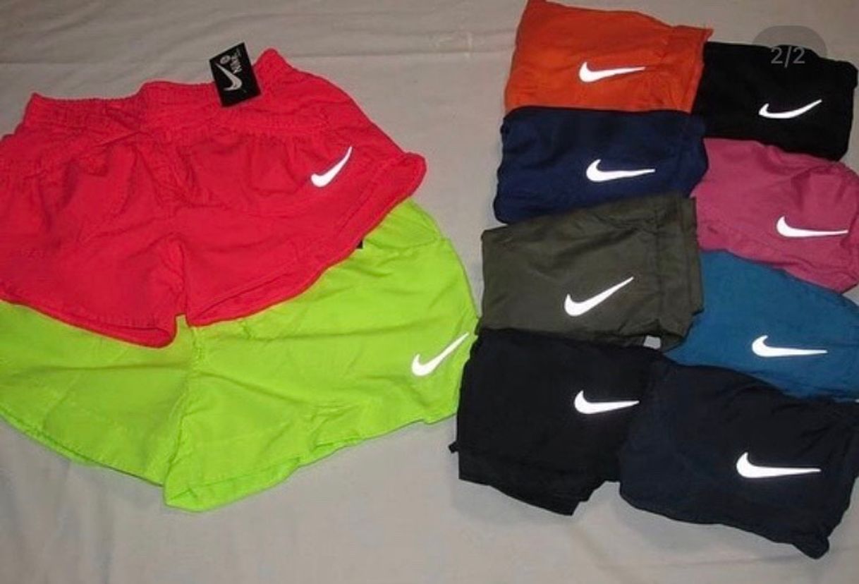 Fashion Shorts tactel nike refletivo no precinho