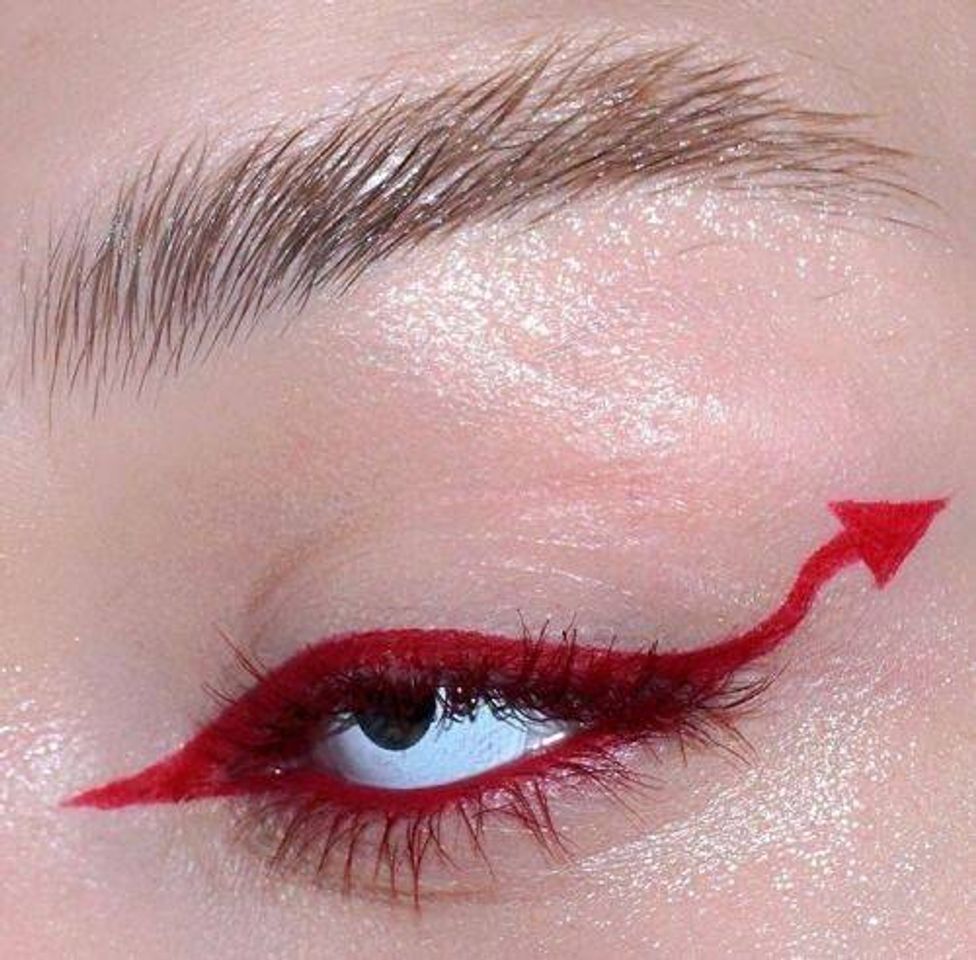 Outlined little devil