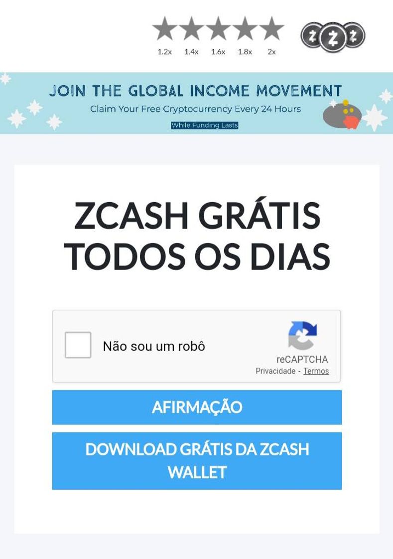 Moda Faucet Zcash