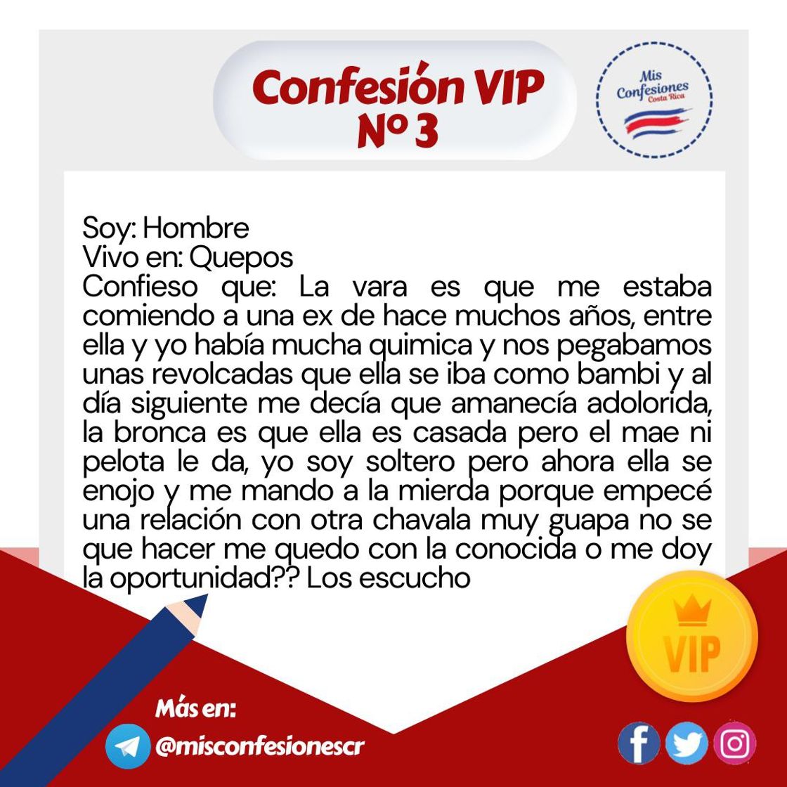 Social Confesión VIP 3