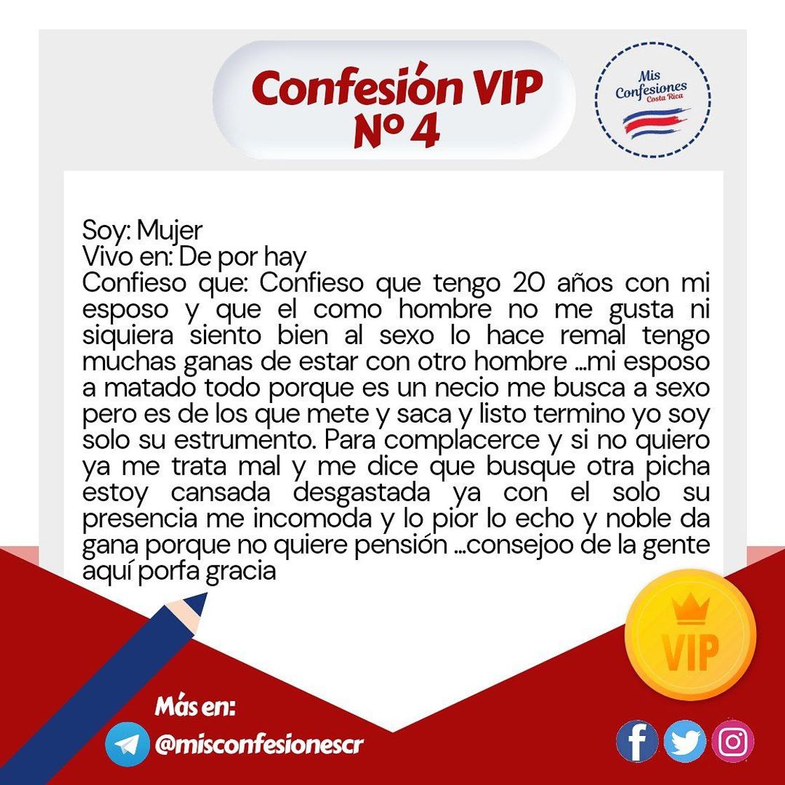Social Confesión VIP 4