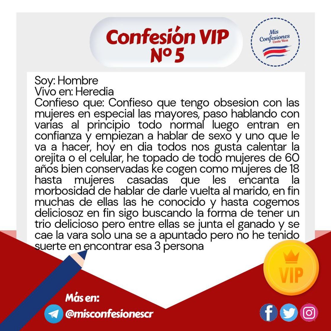 Social Confesión VIP 5