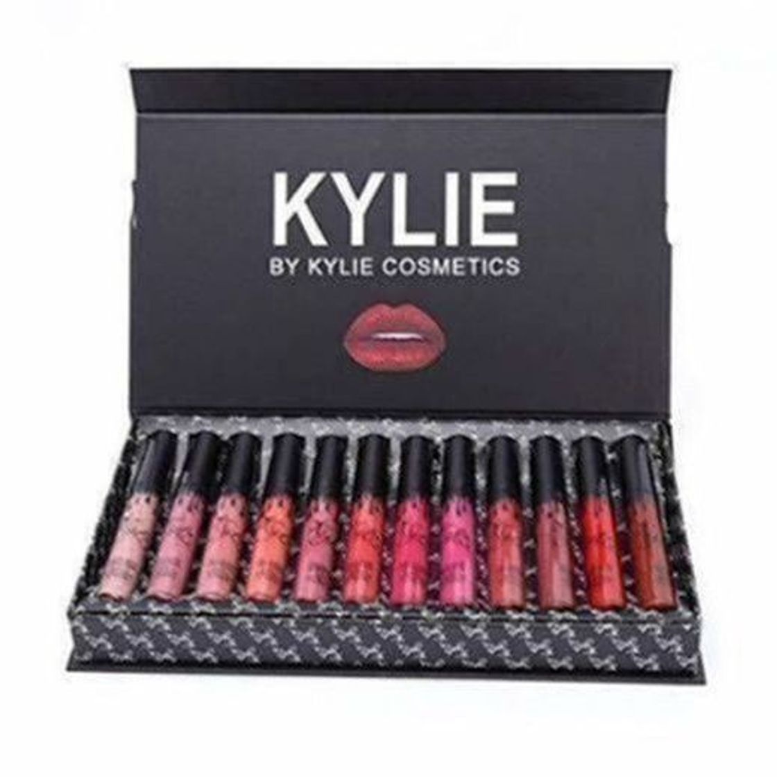 Product Hehilark Kylie 12 Piezas/Colores Kit de lápices labiales Mate portátil Hidratante Lip