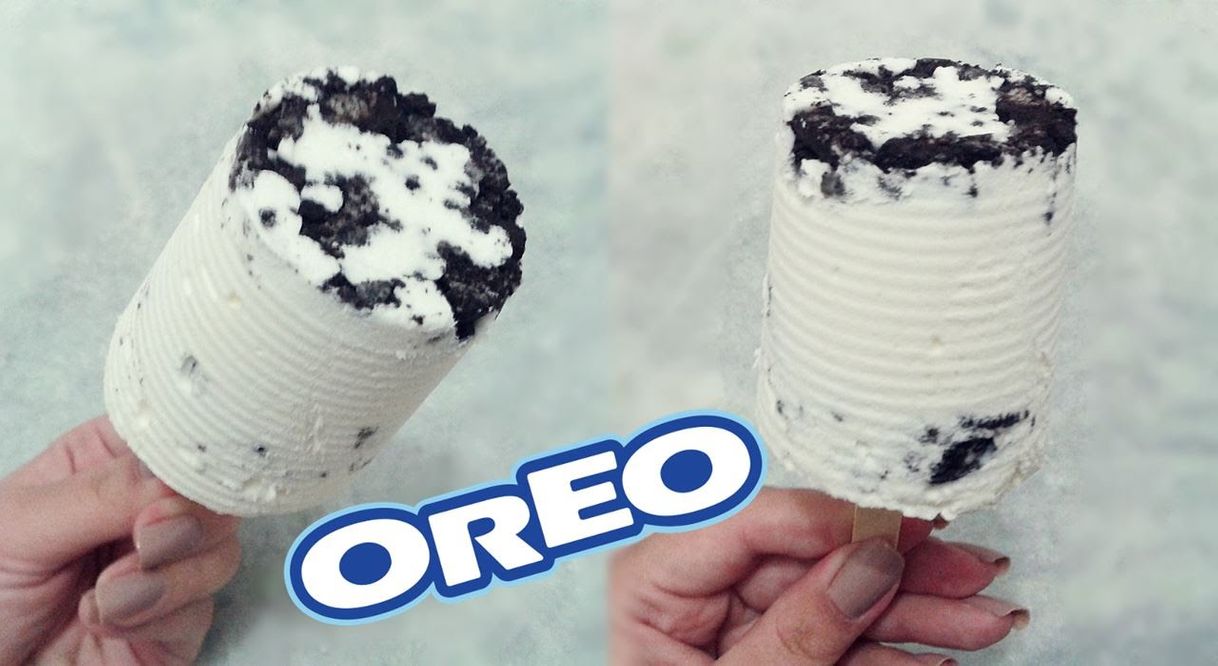 Moda Sorvete de Oreo fácil. 