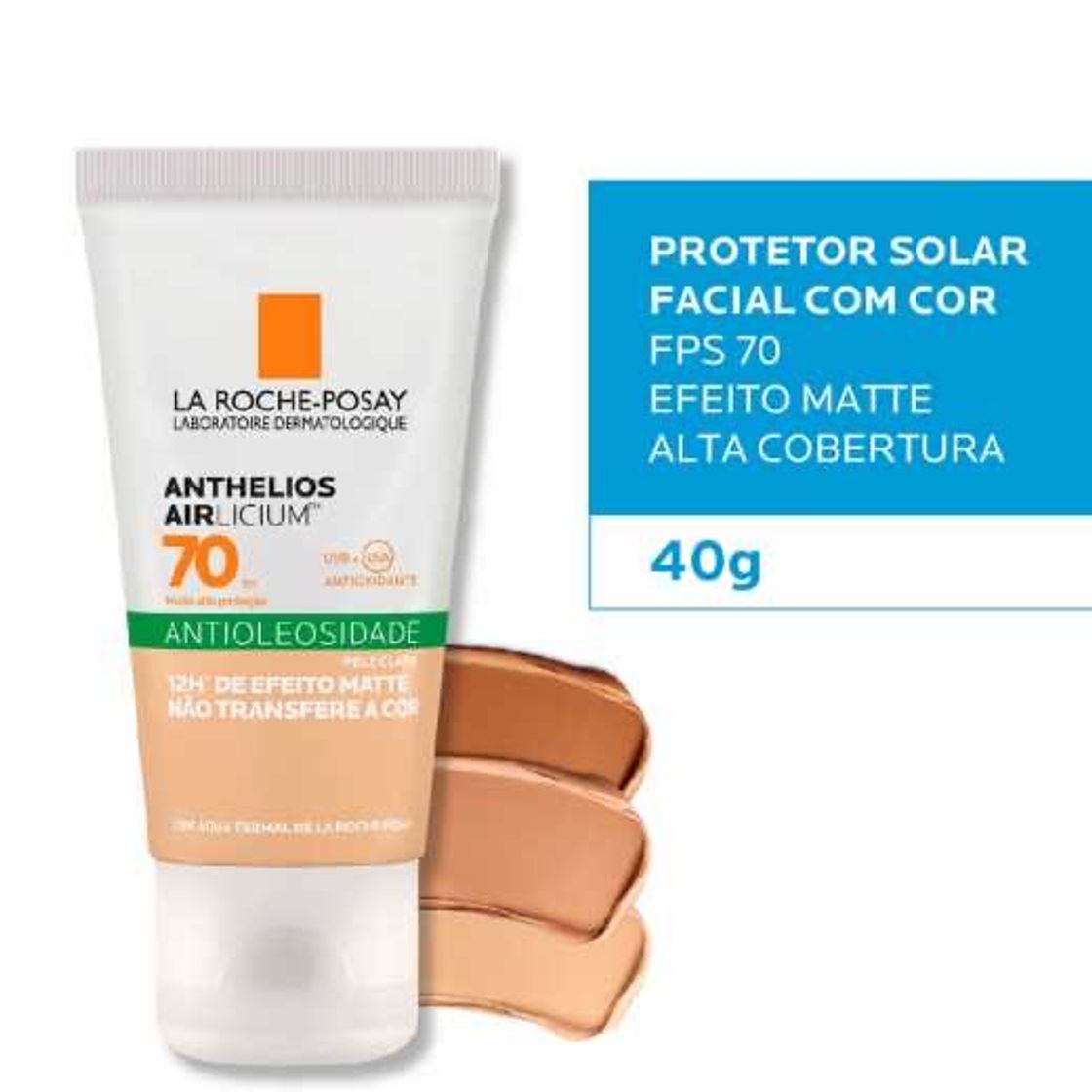 Product Protetor Solar Facial com cor La Roche