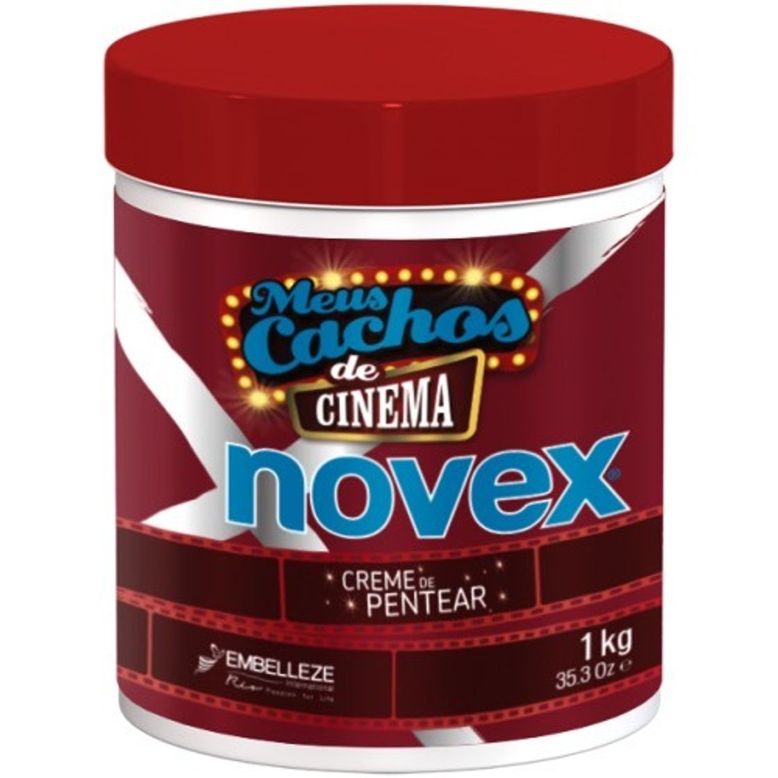 Fashion Novex Meus Cachos de Cinema Creme Pentear