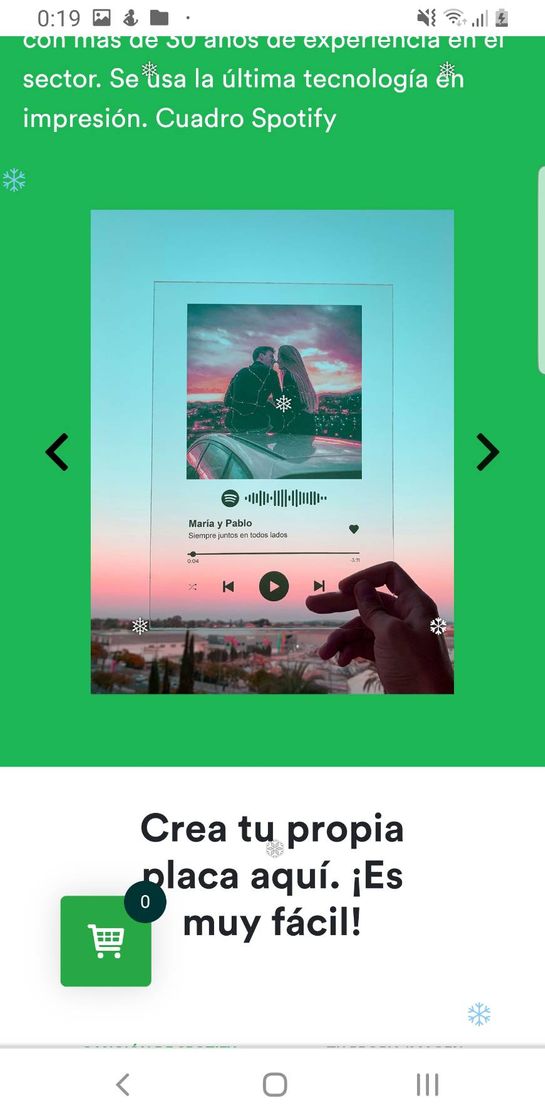 Fashion Plaquitas Spotify