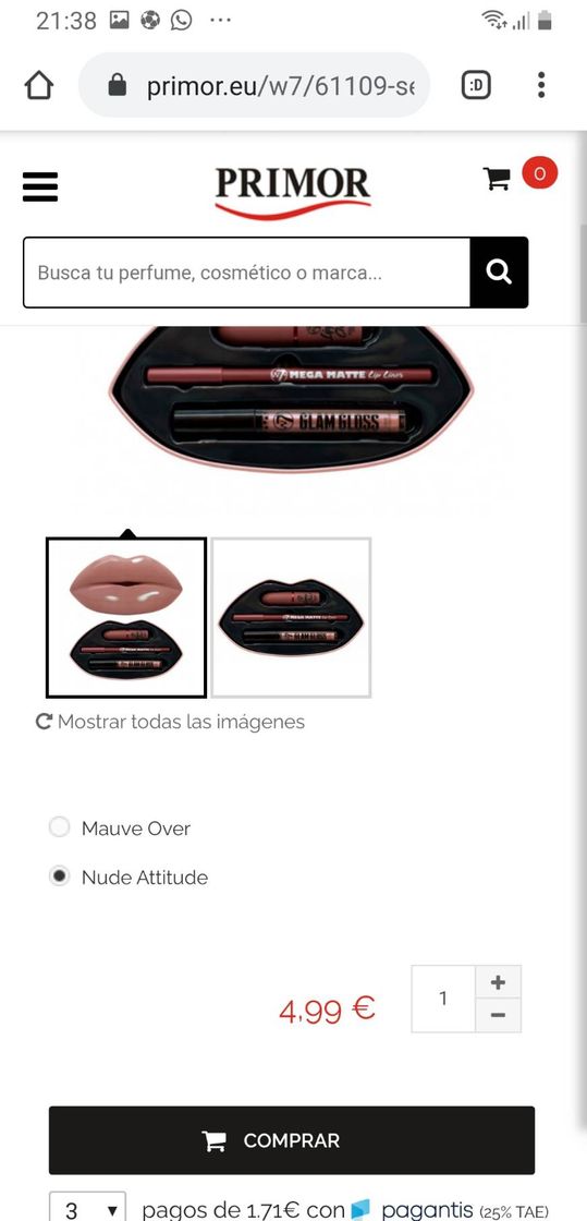 Moda Set de Labiales W7