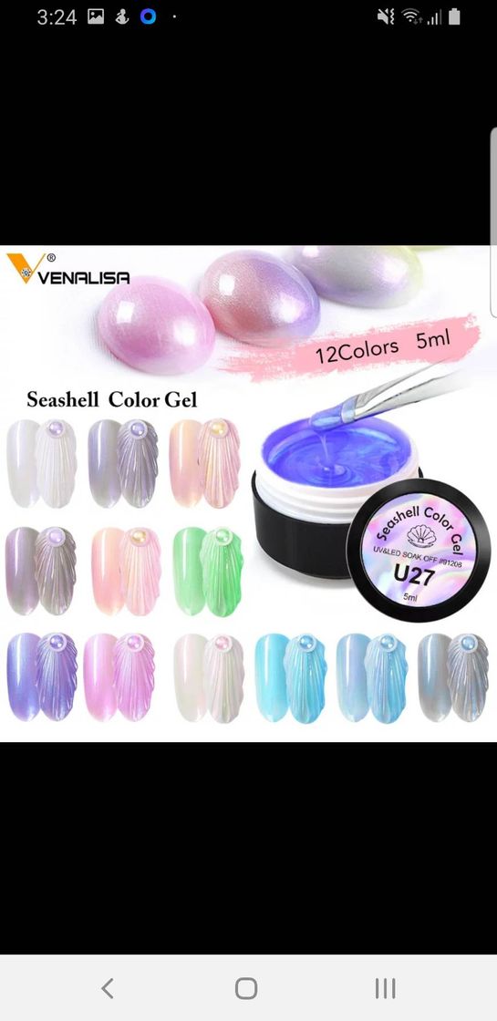 Social Gel de uñas color perla