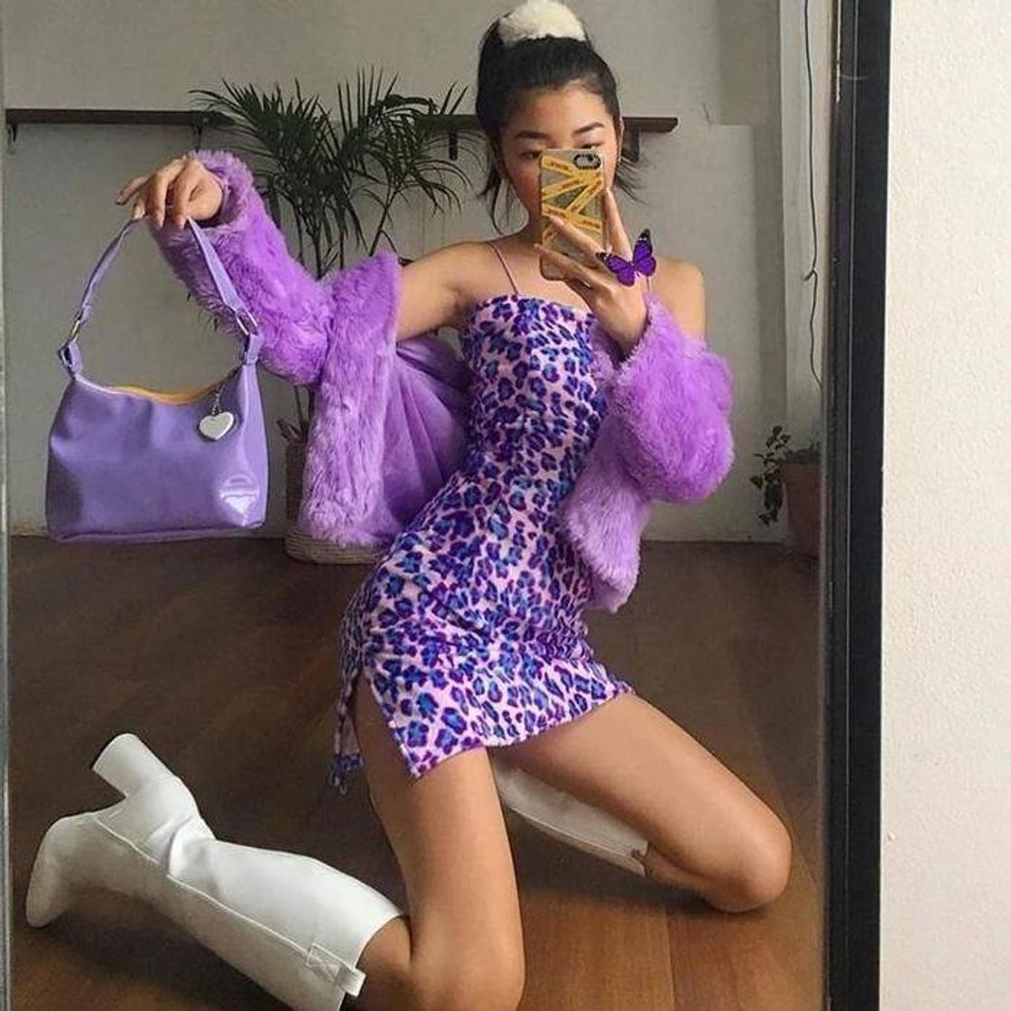 Moda dress purple