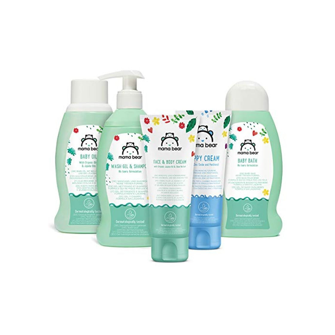 Productos Marca Amazon- Mama Bear Set para los bebés