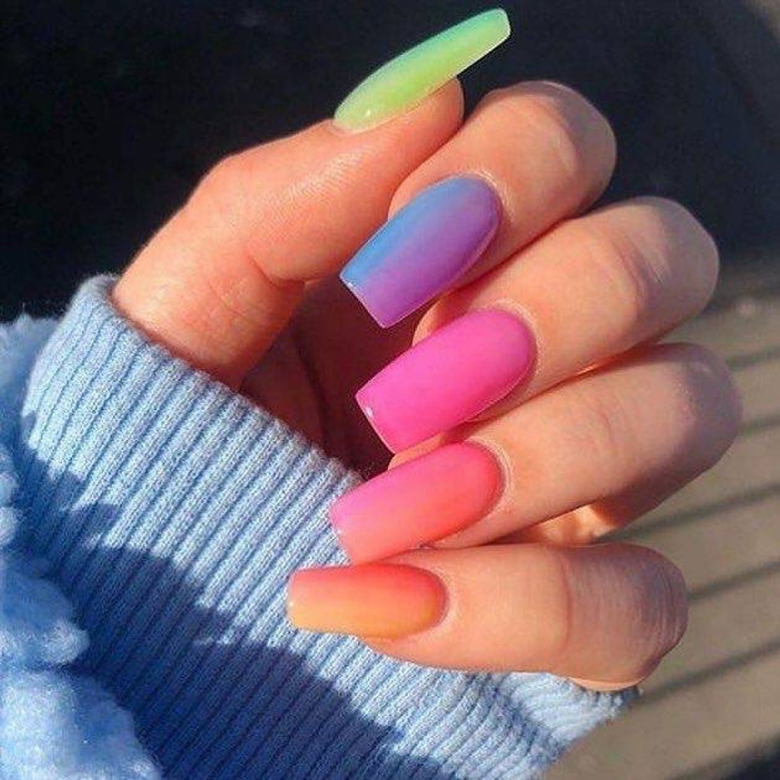 Moda Uñas Ombré (Colores desgradados)