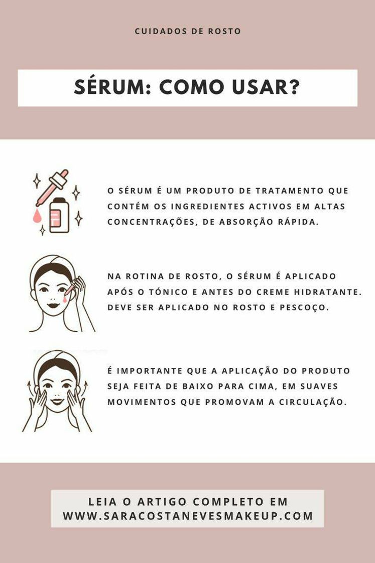 Moda Serum como usar?