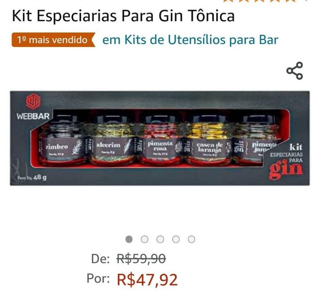 Moda Kit especiarias para gin!!