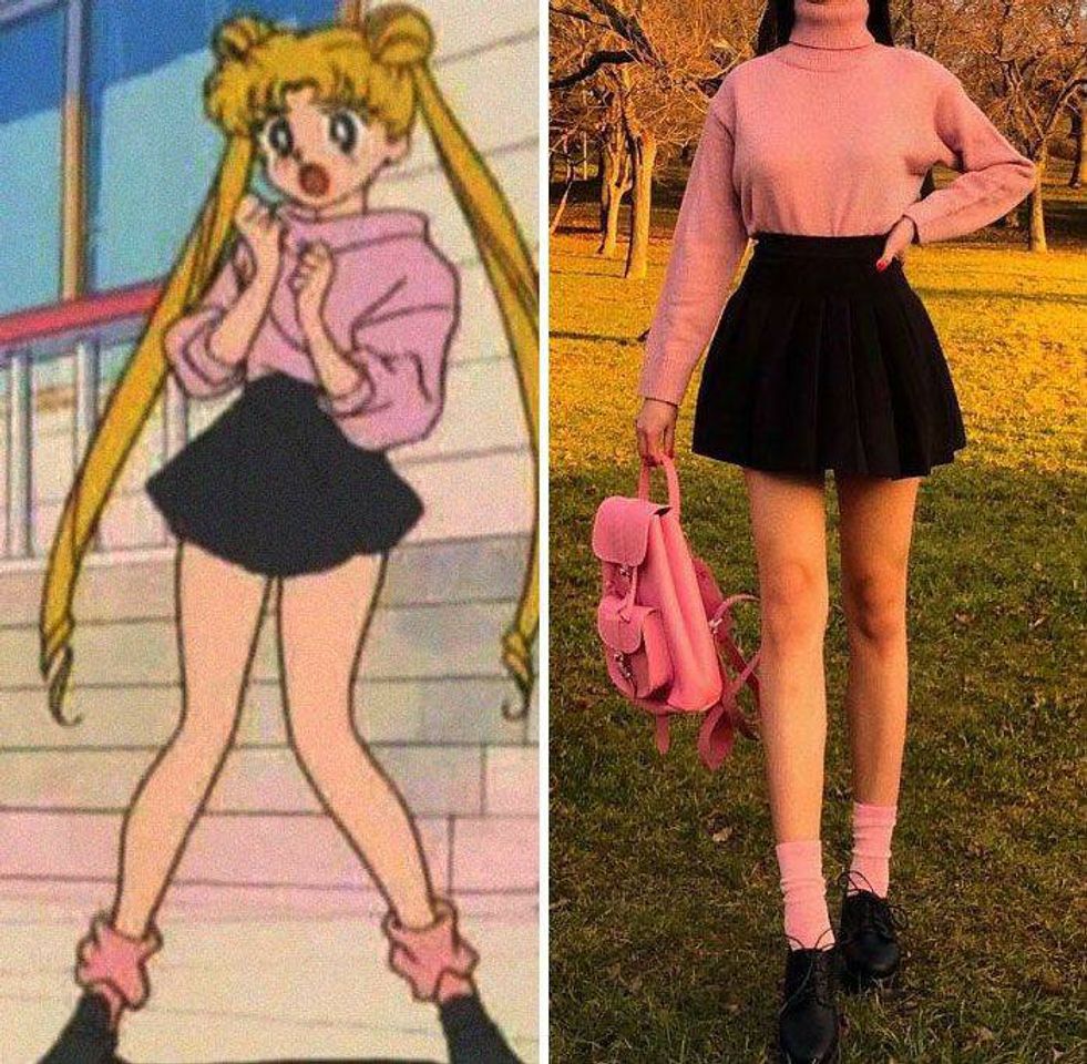 Moda Roupa da Serena Usagi💕