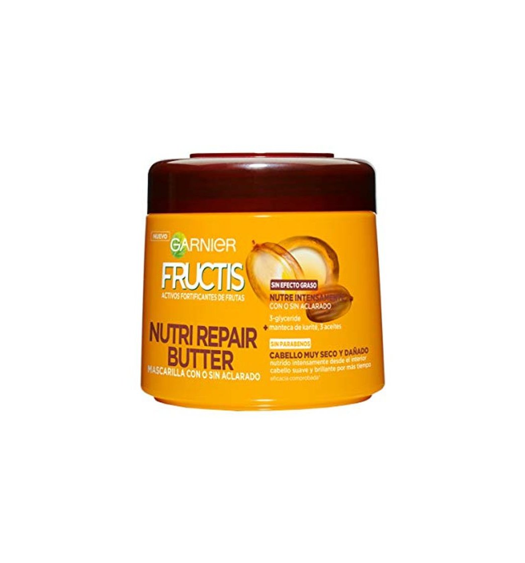 Product Garnier Fructis Nutri Repair Butter Mascarilla Capilar Pelo Muy Seco y Dañado