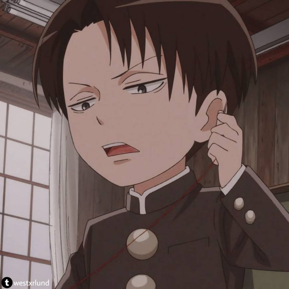 Moda icon 006; aot junior high – levi ackerman ✨