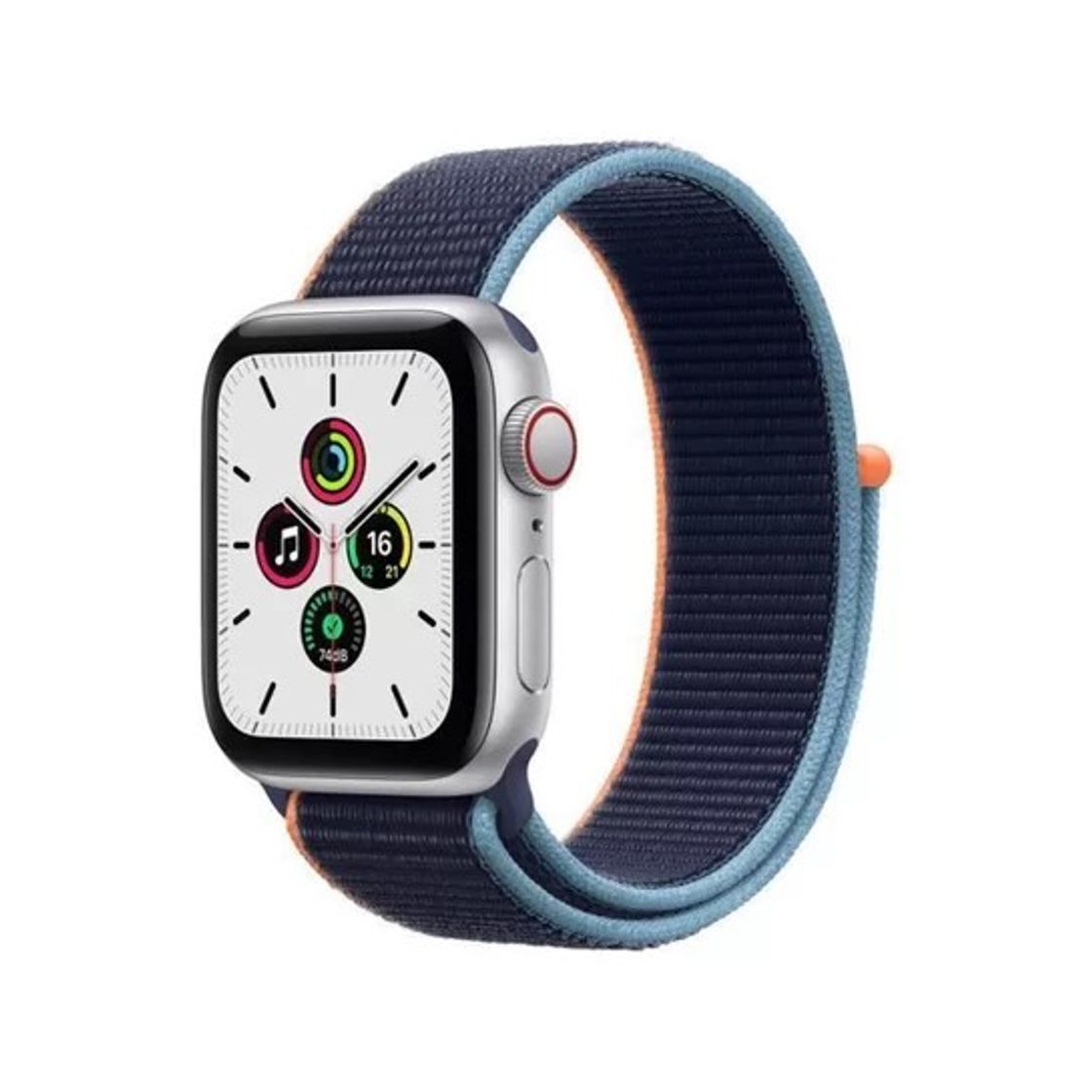 Moda Apple Watch SE 40mm GPS + Cellular - Cinza