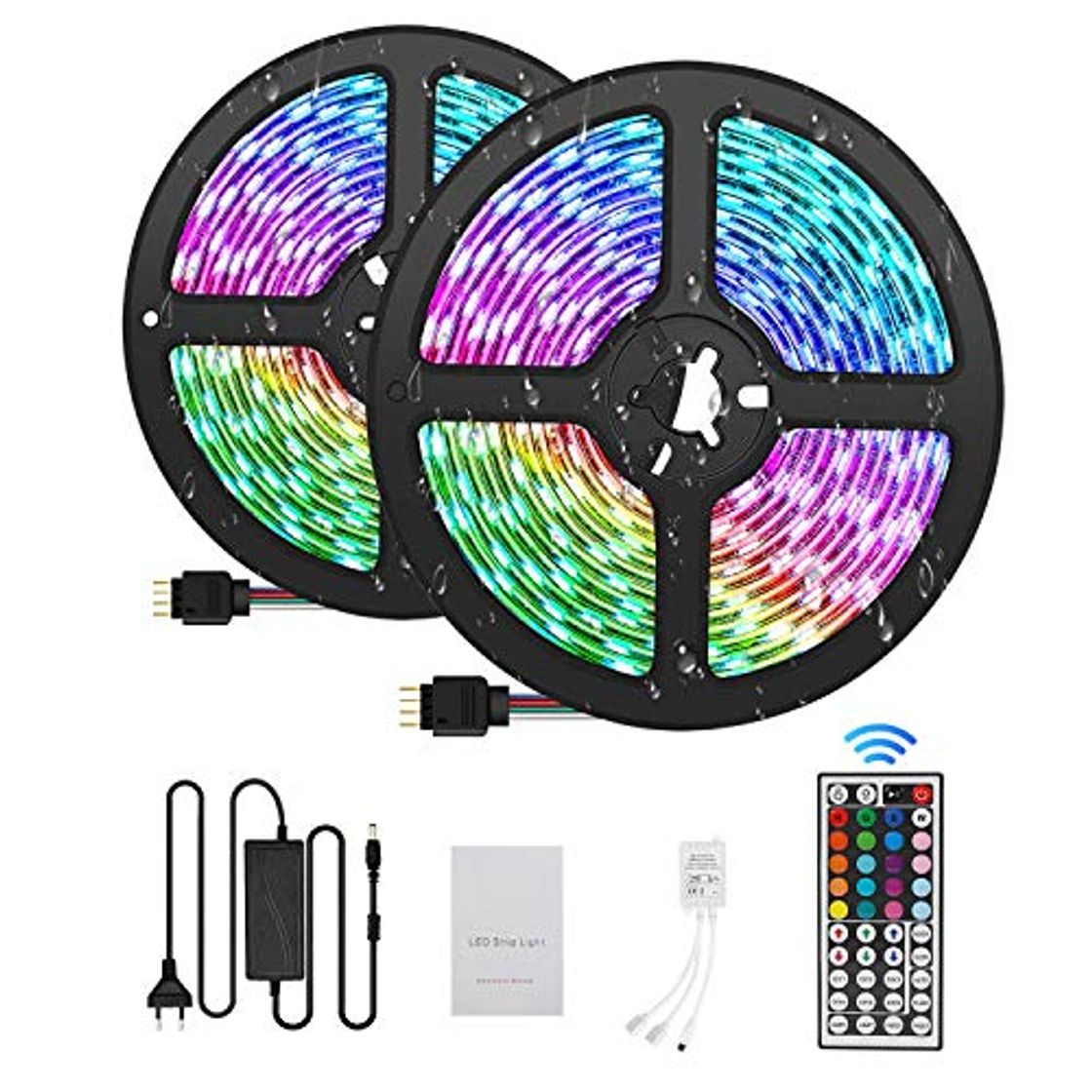 Social Tiras LED 10M 5050 RGB Tiras de Luces LED Iluminación con 300
