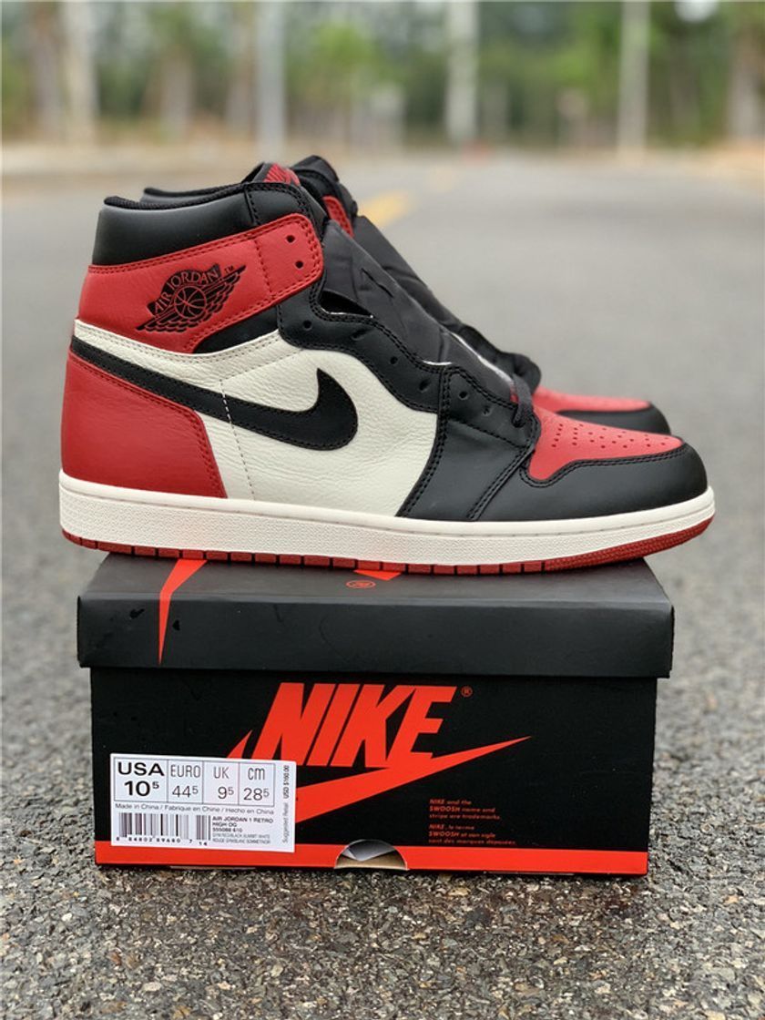 Social Nike Air Jordan 1 Retro High OG 'BRED Toe'