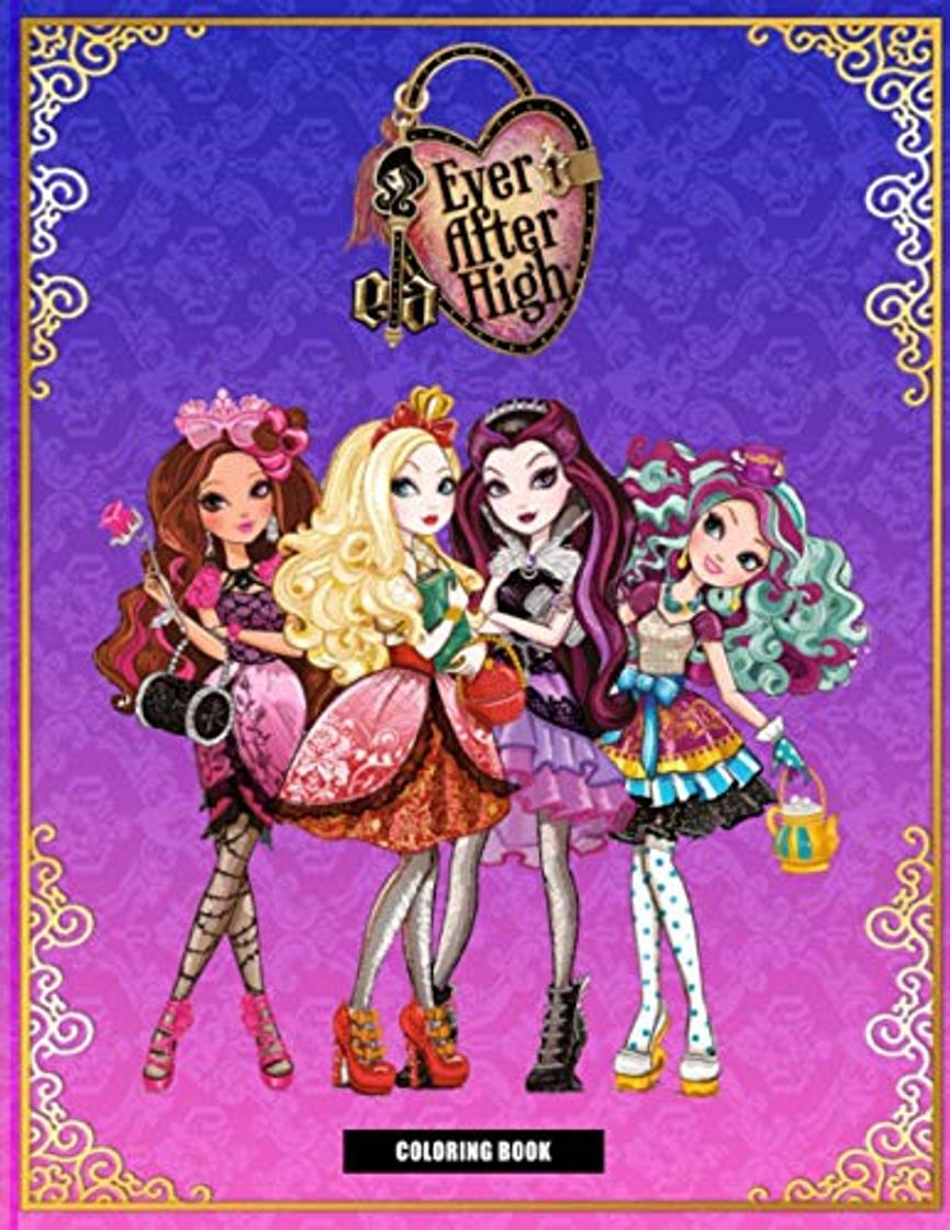 Books Ever After High Coloring Book: Coloring Book with 50