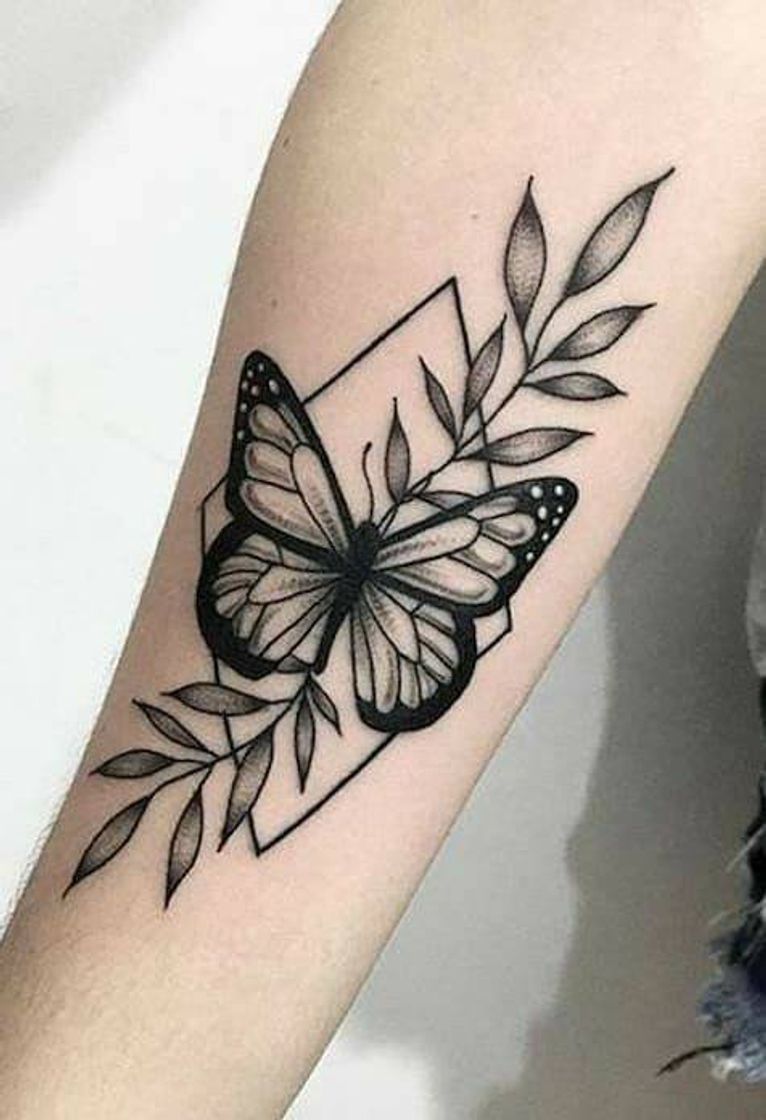 Fashion Tattoo de borboleta 