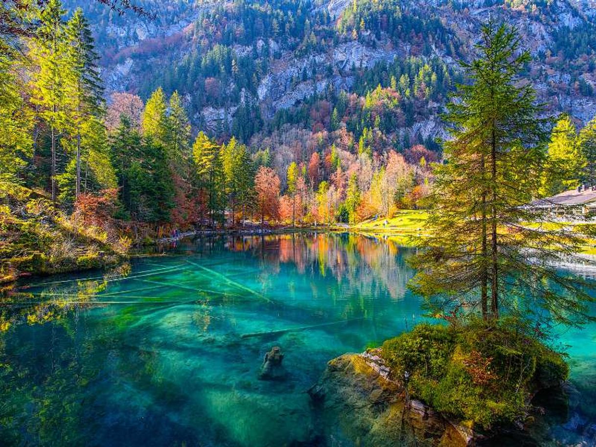 Lugar Blausee