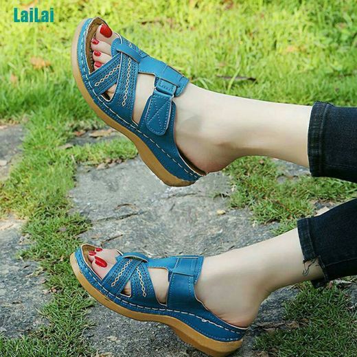 Sapatos ortopédicos Lailai feminino. 