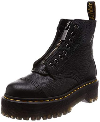 Dr.Martens Womens Sinclair Black Leather Boots 40 EU