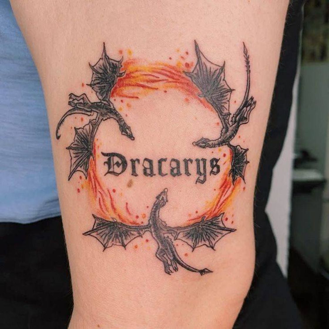 Fashion Tatuagem de Game Of Thores