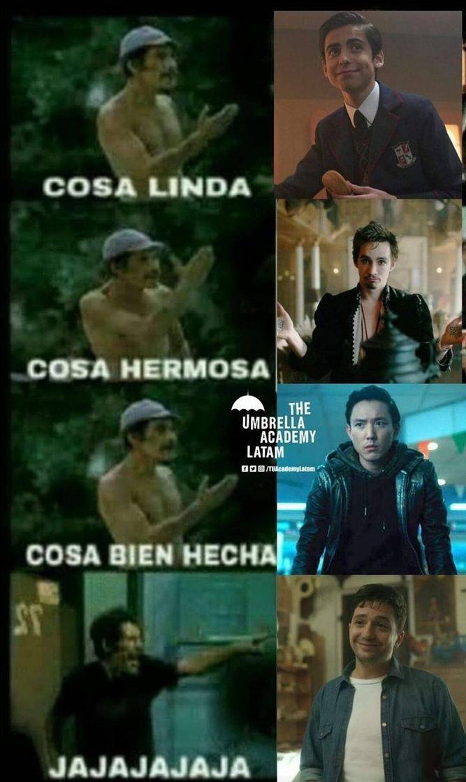 Serie Memes the umbrella academy