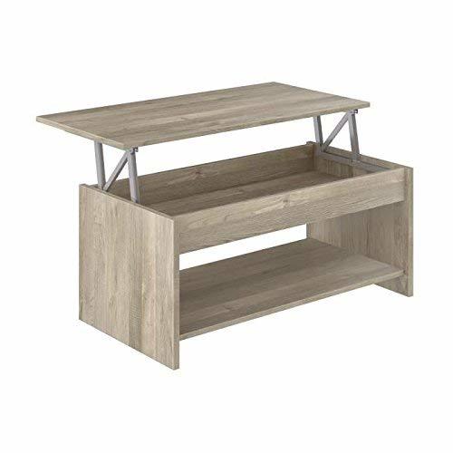 Place Marca Amazon - Movian Aggol Modern - Mesa de centro elevable con balda