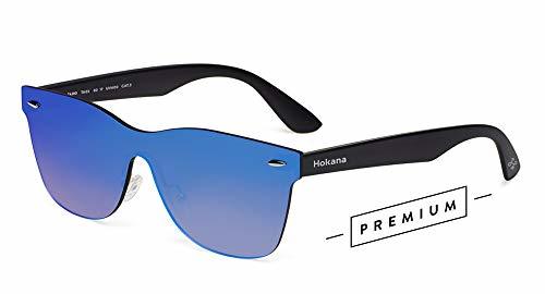 Hokana Sunglasses BLACK MATT - BLUE TAHO