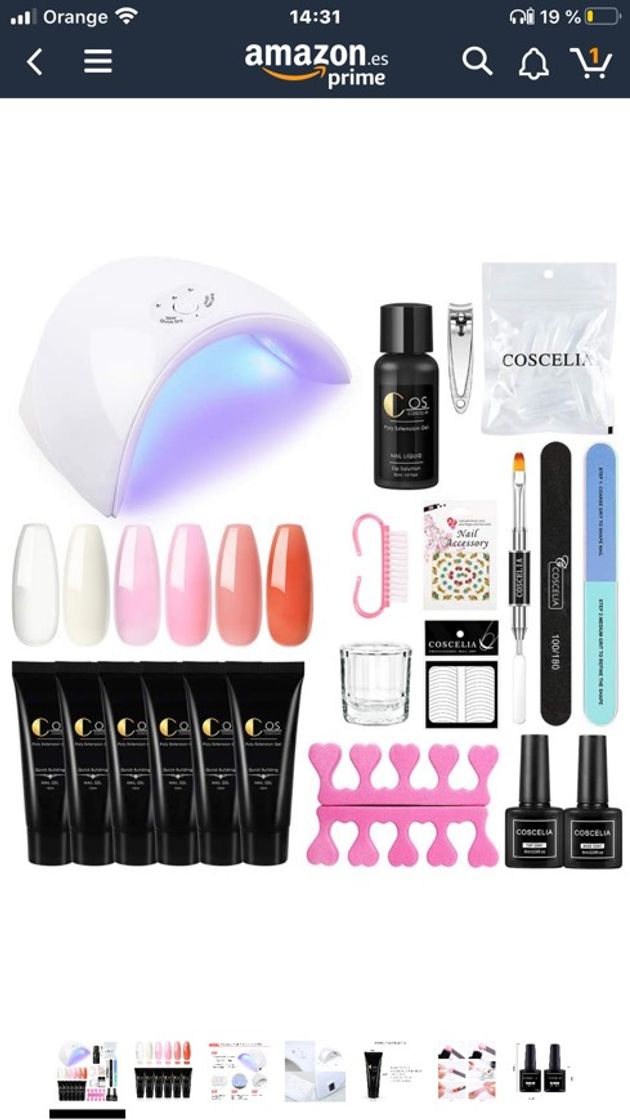 Fashion Pack para hacer uñas en polygel en dual system 