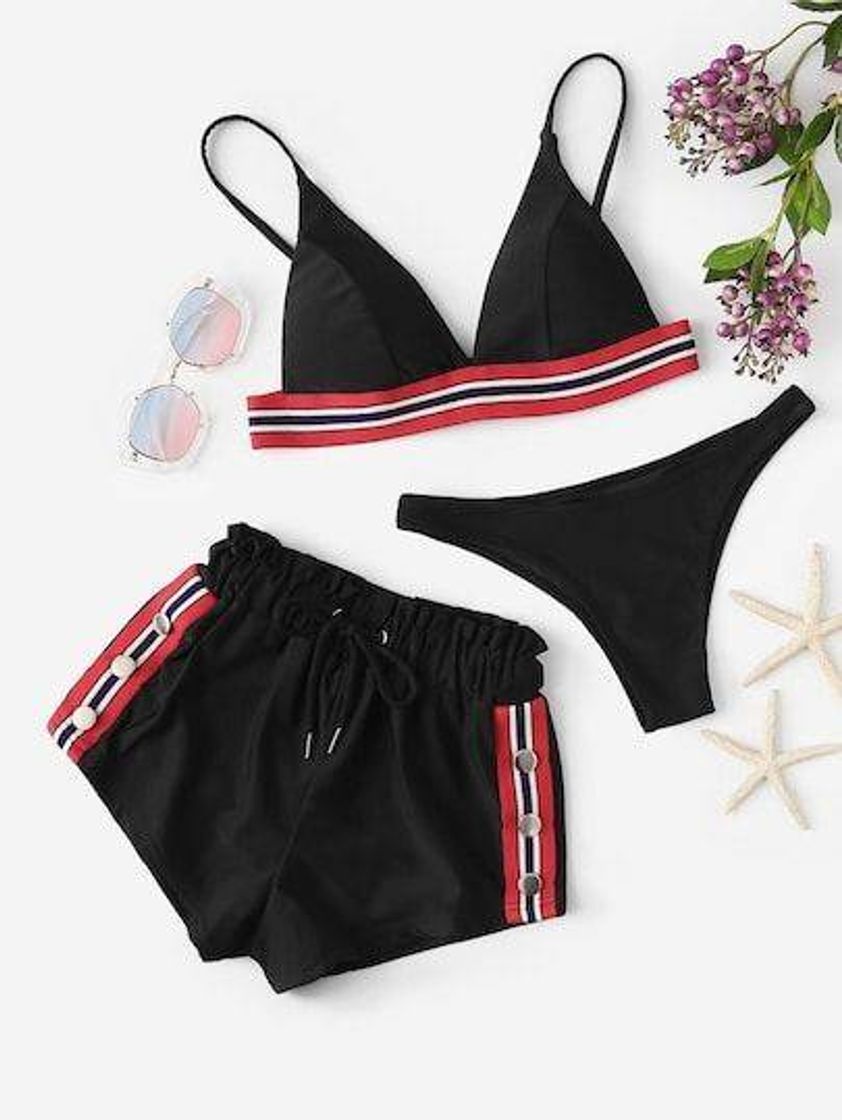 Moda Conjunto praia Shein