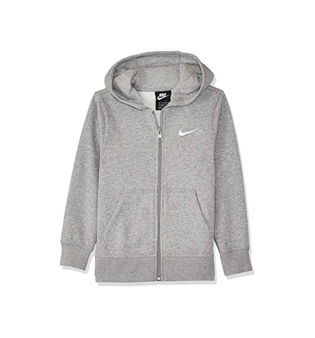 Social Nike 619069-010 - Sudadera con capucha para niños, color Gris