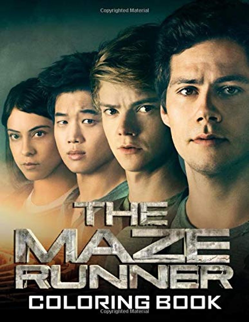 Book The Maze Runner Coloring Book: Ideal Gifts For Teens And Adults Who Loves Series The Maze Runner